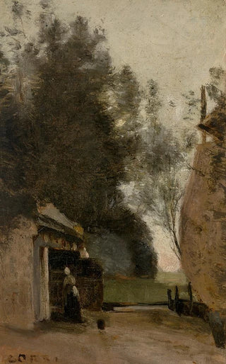 JeanBaptisteCamille Corot - Environs dAmsterdam petite ferme des bords de lAmstel.webp