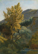 Studie af et træ nær en flod i Italien - Jean-Baptiste-Camille Corot — visning af kunstværket