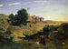 Agar i ørkenen - Jean-Baptiste-Camille Corot — visning af kunstværket