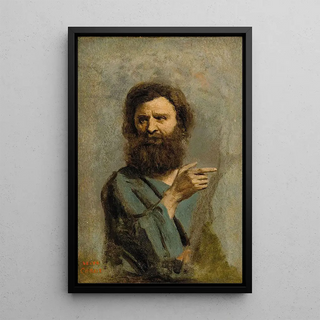 JeanBaptisteCamille Corot - Head of a Bearded Man.webp