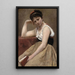 Jean-Baptiste-Camille Corot — indrammet kunstværk på væggen