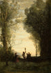 La Danse italienne - Jean-Baptiste-Camille Corot — visning af kunstværket
