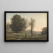 Landskab - Jean-Baptiste-Camille Corot — indrammet kunstværk på væggen