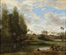Laveuses ved vandkanten - Jean-Baptiste-Camille Corot — visning af kunstværket