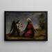 Jesus i Getsemane - Jean-Baptiste-Camille Corot — indrammet kunstværk på væggen