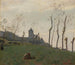 Le Tréport, en havn og en kirke - Jean-Baptiste-Camille Corot — visning af kunstværket