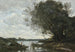 Le bateau chargé de foin - Jean-Baptiste-Camille Corot — visning af kunstværket