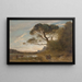 Le store fyr parasol Souvenir d'Italie - Jean-Baptiste-Camille Corot — indrammet kunstværk på væggen