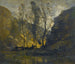 Les Contrebandiers - Jean-Baptiste-Camille Corot — visning af kunstværket