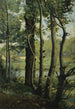 Les Evaux près Château-Thierry chemin bordé d'arbres - Jean-Baptiste-Camille Corot — visning af kunstværket