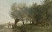 Les Saules à la Pointe de l'Île - Jean-Baptiste-Camille Corot — visning af kunstværket
