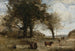 Køerne ved Fontainen - Jean-Baptiste-Camille Corot — visning af kunstværket