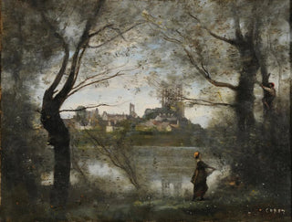 JeanBaptisteCamille Corot - Mantes le soir.webp