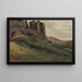 Marino Grandes Fabriques au sommet des rochers - Jean-Baptiste-Camille Corot — indrammet kunstværk på væggen