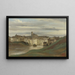 Rives du Tibre, Rom - Jean-Baptiste-Camille Corot — indrammet kunstværk på væggen