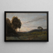 Personnage dans un paysage - Jean-Baptiste-Camille Corot — indrammet kunstværk på væggen