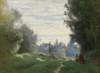 Rayons du matin - Jean-Baptiste-Camille Corot — visning af kunstværket