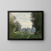 Rayons du matin - Jean-Baptiste-Camille Corot — indrammet kunstværk på væggen