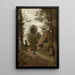 Saint-Quentin-des-Prés Oise nær Gournay-en-Bray - Jean-Baptiste-Camille Corot — indrammet kunstværk på væggen