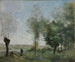 Souvenir de Coubron - Jean-Baptiste-Camille Corot — visning af kunstværket