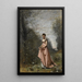 Le Printemps de la vie - Jean-Baptiste-Camille Corot — indrammet kunstværk på væggen