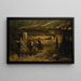L'incendie de Sodome - Jean-Baptiste-Camille Corot — indrammet kunstværk på væggen
