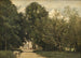 "L'entrée de la villa de M. Dubuisson à Brunoy" - Jean-Baptiste-Camille Corot — visning af kunstværket