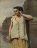 historien om Muse - Jean-Baptiste-Camille Corot — visning af kunstværket