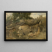 La Carrière de Chaise-Marie à Fontainebleau - Jean-Baptiste-Camille Corot — indrammet kunstværk på væggen
