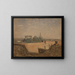 Les remparts d'Arras - Jean-Baptiste-Camille Corot — indrammet kunstværk på væggen