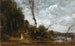 Tre landbrugere nær en skov - Jean-Baptiste-Camille Corot — visning af kunstværket