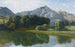 Un Lac de l'Oberland - Jean-Baptiste-Camille Corot — visning af kunstværket