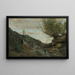 En torrent des Abruzzes - Jean-Baptiste-Camille Corot — indrammet kunstværk på væggen