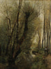 En flod nær Beauvais - Jean-Baptiste-Camille Corot — visning af kunstværket