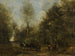 En allé i skoven i Wagnonville - Jean-Baptiste-Camille Corot — visning af kunstværket