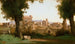 Vue des jardins Farnèse, Rom - Jean-Baptiste-Camille Corot — visning af kunstværket
