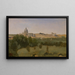 Vue de Rome depuis le Mont Pincio - Jean-Baptiste-Camille Corot — indrammet kunstværk på væggen