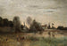 by Ville-d'Avray Vachère ved dammen - Jean-Baptiste-Camille Corot — visning af kunstværket