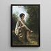 Eurydice såret - Jean-Baptiste-Camille Corot — indrammet kunstværk på væggen