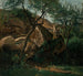 den unge hyrde blandt klipperne, Fontainebleau-skoven - Jean-Baptiste-Camille Corot — visning af kunstværket
