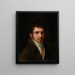 Selvportræt - Jean-Baptiste-Louis Germain — indrammet kunstværk på væggen