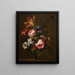 Vase de fleurs - Jean-Baptiste Blain de Fontenay — indrammet kunstværk på væggen
