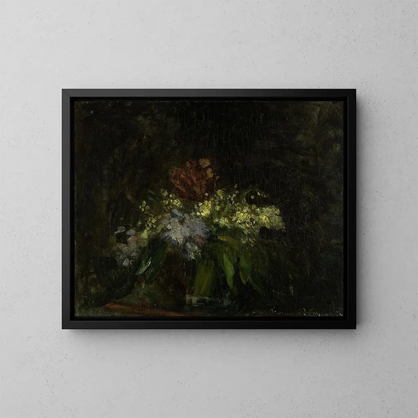 Bouquet de fleurs au muguet - Jean-Baptiste Carpeaux — indrammet kunstværk på væggen