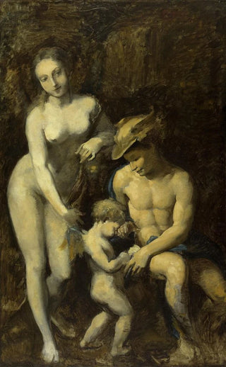 JeanBaptiste Carpeaux - Mercure Vnus et lAmour daprs Corrge.webp