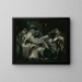fødsels scene - Jean-Baptiste Carpeaux — indrammet kunstværk på væggen