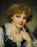 Tête af en dreng - Jean-Baptiste Greuze — visning af kunstværket