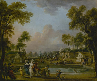 JeanBaptiste Lallemand - La charge du prince de Lambesc dans le jardin des Tuileries le 12 juillet 1789.webp