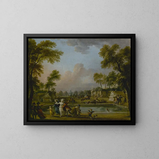 JeanBaptiste Lallemand - La charge du prince de Lambesc dans le jardin des Tuileries le 12 juillet 1789.webp