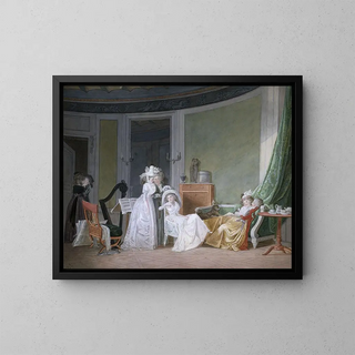 JeanBaptiste Mallet - La Visite aux jeunes maris.webp