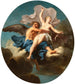 Borée hæver Orithie - Jean-Baptiste Nattier — visning af kunstværket